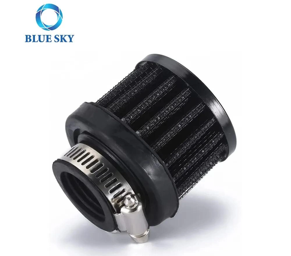 Universal Clamp on High Flow 25mm 1inch Inlet Dia Mini Car Mushroom Head Auto Air Intake Cone Filter Parts