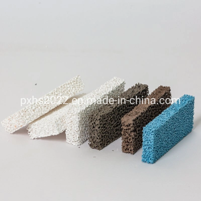 Round Alumina Ceramic Foam Filter Water and Air Filtrate