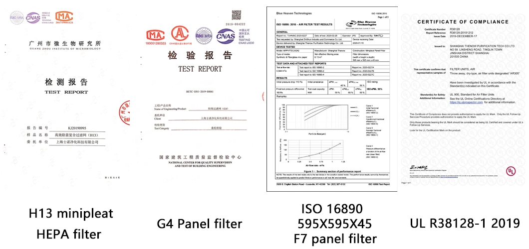 Cone Filter Used in Gas Turbine Inlet Air Filtration